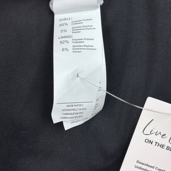 CUPSHE OLIVE GREEN PLUNGING KNOTTED V-NECK ADJUSTABLE STRAP ONE PIECE SWIMSUIT - Picture 14 of 16